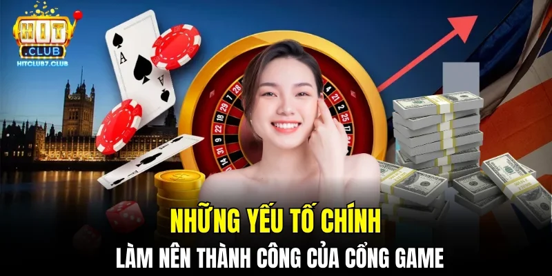 Những yếu tố chính làm nên thành công của cổng game